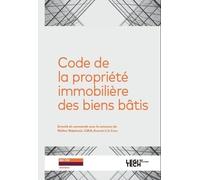 Code de la propriété immobilière des biens bâtis