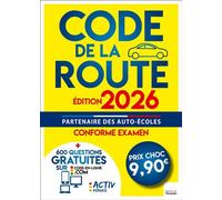 Code de la route 2026 - Activ Permis - Du Toucan Eds - broché - Guide