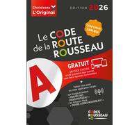 Code de la route rousseau b 2026 - Collectif - Codes Rousseau - broché - Guide
