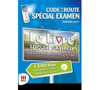 Code de la route special examen ed 2017 Livre avec 1 DVD, Edition 2017 - MA éditions - Ma Editions - Livre CD - Manuel CD