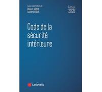 Code de la sécurité intérieure 2025