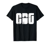 CODE DE L'AÉROPORT CDG, PARIS, FRANCE, SOUVENIR TOURISTIQUE T-Shirt