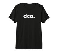 Code de l'aéroport DCA Washington DC T-Shirt Haut de Gamme