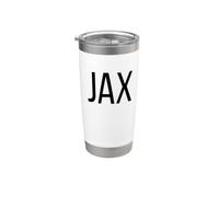 Code de l'aéroport JAX Jacksonville Floride Gobelet isotherme en acier inoxydable double paroi