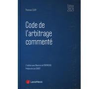 Code de l'arbitrage commenté 2021