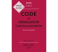 Code De L'éducation - Code De La Recherche - Annoté & Commenté
