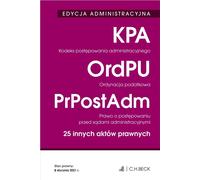 Code de procédure administrative. Ordonnance fiscale. Loi sur les procédures devant les tribunaux administratifs. 25 autres actes juridiques. Edition administrative édition 33