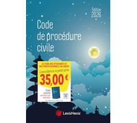 Code de procédure civile 2026 - Jaquette Blue temple