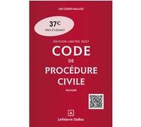 Code de procédure civile 2027 annoté. Édition limitée Pierre Callé (Auteur), Laurent Dargent (Auteur)