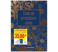 Code de procédure civile 2027 Jaquette Fleurs dorées - Loïc Cadiet - LexisNexis - relié - Manuel