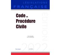 Code de procédure civile: Non annoté