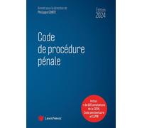 Code de procédure pénale 2024 - Philippe Conte - LexisNexis - relié - Etude