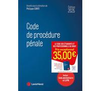 Code de procédure pénale 2025