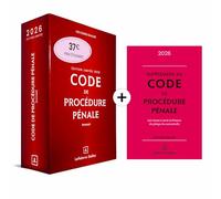 Code de procédure pénale 2026 annoté. Édition limitée. 67e éd. + Supplément "loi narcotrafic" inclus