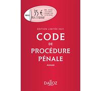 Code de procédure pénale annoté
