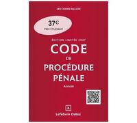 Code De Procédure Pénale Annoté - Edition Limitée