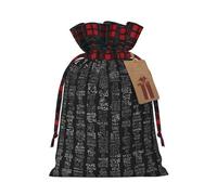 Code de programmation du programmeur - Pochettes multicolores en toile de jute avec cordon de serrage, sacs respectueux de l'environnement pour les fêtes, les cadeaux de mariage, emballage taille S