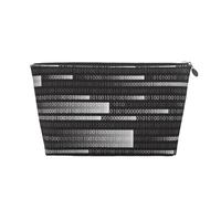 Code de Programmation Noir, Trousse de Toilette Trousse de Maquillage Sac à cosmétiques Trousse de Toilette de Voyage Portable