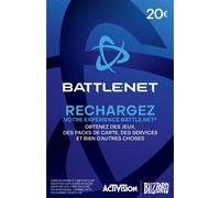 Code de téléchargement Carte Cadeau Blizzard Entertainment 20€