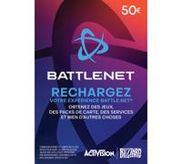 Code de téléchargement Carte Cadeau Blizzard Entertainment 50€