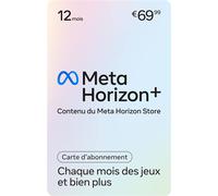 Code de téléchargement Meta Horizon+ 12 mois d'abonnement