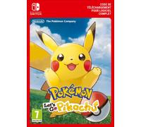 Code de téléchargement Pokémon Let's Go, Pikachu ! Nintendo Switch