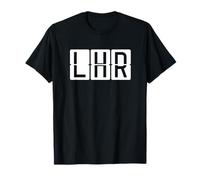 Code de voyage LHR Aéroport de Londres Heathrow T-Shirt