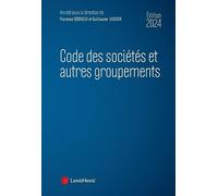 Code des sociétés et autres groupements 2024
