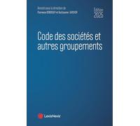 Code des sociétés et autres groupements 2025