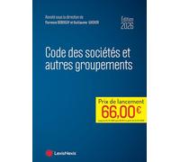Code des sociétés et autres groupements 2026