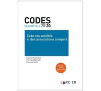 Code Des Sociétés Et Des Associations Comparé - A Jour Au 1er Juin 2020