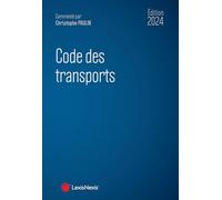 Code des transports 2024 Christophe Paulin (Auteur)