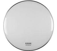 Code Drum Head ENIGMA Blanche GC Reso HD 22'' Peaux grosse caisse