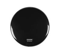 Code Drum Head ENIGMA Noire GC Reso 22'' Peaux grosse caisse