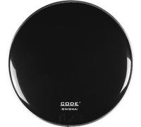 Code Drum Head ENIGMA Noire GC Reso 24'' Peaux grosse caisse