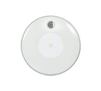 CODE DRUMHEADS Peau de caisse claire, série TRS, Transparent, 14" avec donut blanc de 1" (TRSWH14)