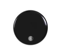 CODE DRUMHEADS Peau de resonance pour grosse caisse, Série Enigma, Black, 22" (PCO EBLR22)