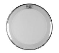 CODE DRUMHEADS Peau de tom, série RESO RING, transparent, 10" (RRCL10)