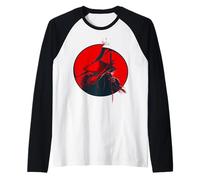 Code du Bushido du Guerrier Japonais Katana Ronin Manche Raglan