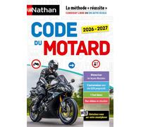 Code du motard 2026-2027 - Thierry Lemaire - Nathan - broché - Guide