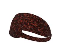 Code du Programmeur Rouge,Bandeau de Sport Unisexe, Bandeau élastique Multi-usages pour Cheveux