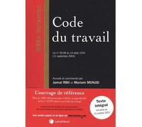 Code du travail annoté et commenté - Maroc - Jamal RBII - LexisNexis - broché - Etude