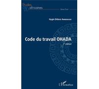 Code du travail OHADA 1ère édition - Hygin Didace Amboulou - L'harmattan - broché - Etude