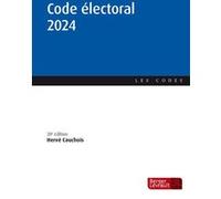 Code électoral 2024 (30e éd.)