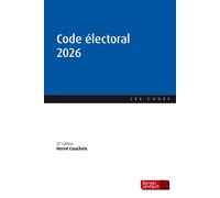 Code électoral 2026 - Hervé Cauchois - Berger-Levrault - broché - Etude