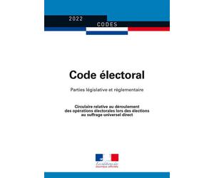 Code électoral Parties législative et réglementaire - Collectif - Journaux Officiels - relié - Etude