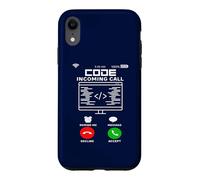 Code Entrant Appel Drôle Programmeur Logiciel Développeur Meme Coque pour iPhone XR