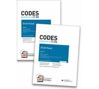 Code essentiel - Droit fiscal 2024 - À jour au 15 août 2024 (2 volumes) - Philippe Malherbe - Larcier Eds - broché - Etude