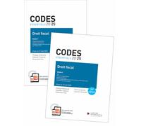 Code essentiel - Droit fiscal 2025 - À jour au 15 août 2025 (2 volumes)