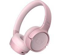 Code Fuse, Casque Bluetooth Sans Fil Supra-Aural, 30H D'Autonomie, Avec Microphone Et Assistant Vocal, Commandes De Volume Et Boutons De Lecture/Pause, Pliable (Smokey Pink)
